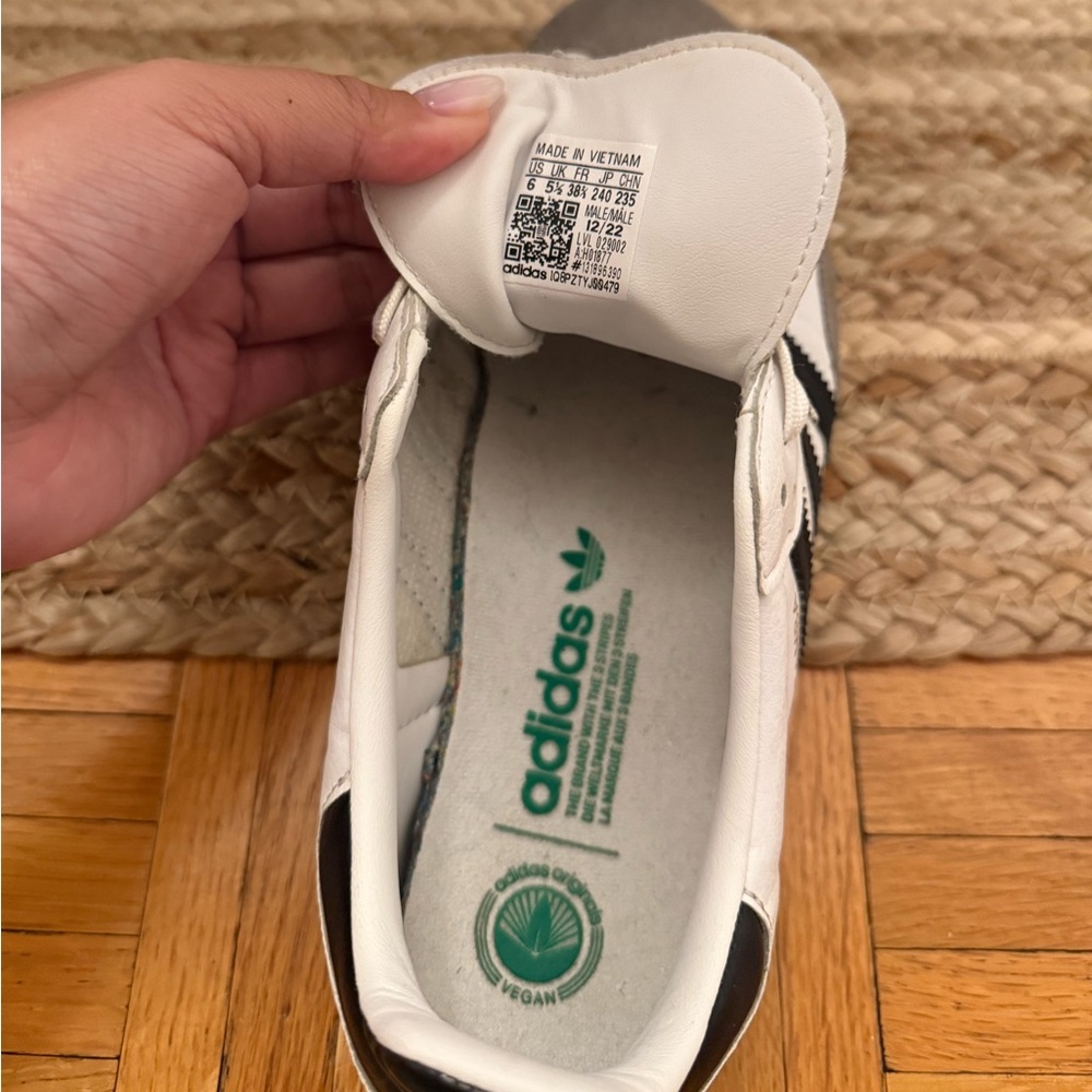 Adidas White Samba Sneakers - Picture 9 of 10